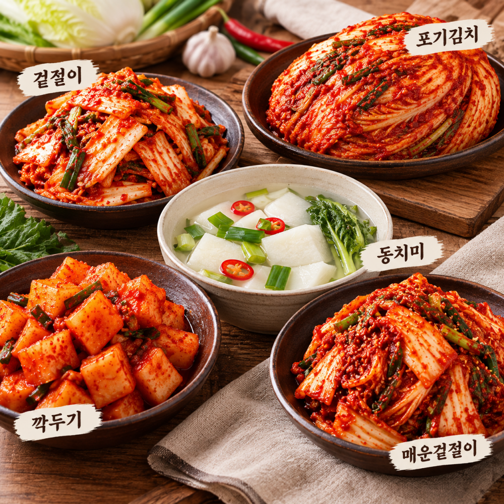 당일제조! 100% 국내산 오가미 김치 골라담기 (5종 중 택1)